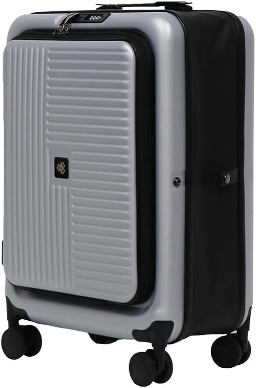 20 - Inch Lightweight Collapsible Expandable Carry-On Luggage Suitcase with Wheels, Water and Impact Resistant-Airline Approved