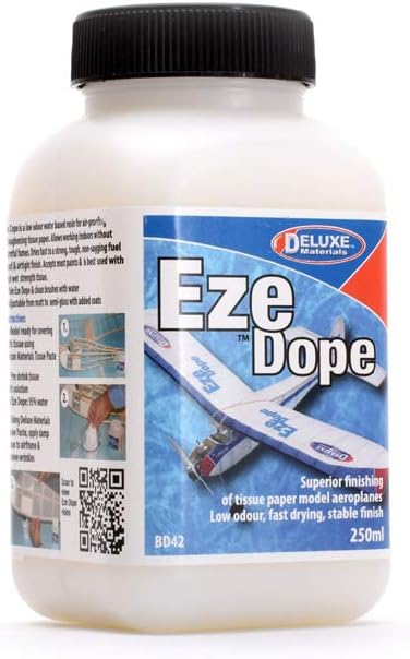 XCH Deluxe Materials Eze Dope Water Based Tissue Shrinking Resin