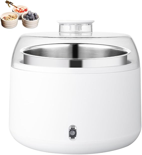 Yogurt Maker,Household Fully Automatic Yogurt Machine, Small Fermentation Machine, Electric Portable Yogurt Maker for Yogurt, Greek Yogurt, Cheese, Natto