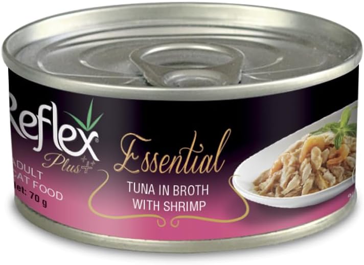 Reflex Plus Ton Balik Karides Kedi Konserve 70Gr