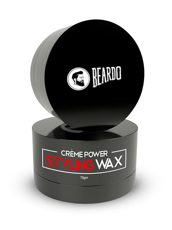 Beardo Creme Power Hair Styling Wax for Men (75Gm)