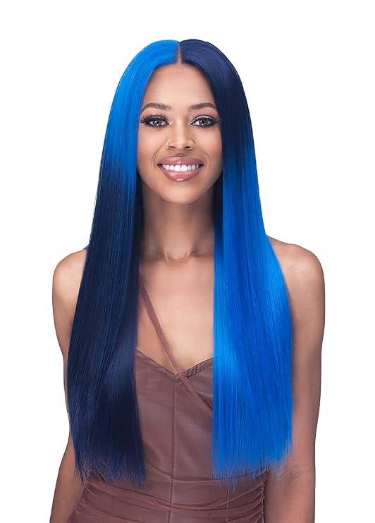 BOBBI BOSS HD Lace Front Wig Glueless 13X6 Hand-Tied Deep Lace MLF660 Yumi (1 Jet Black)