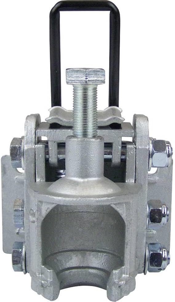 Berger & Schröter Foldable plug-in coupling for rear carrier, game carrier, bicycle carrier, towing hitch