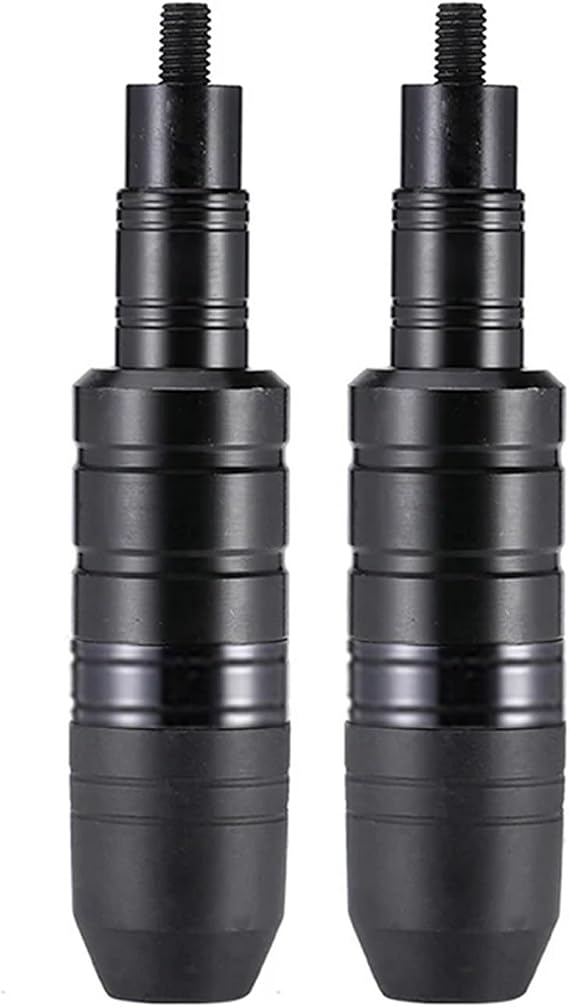 1Pair 8mm Motorcycle Frame Slider Protector Moto Anti Falling Rod Scooter Engine Shatter Crash Frame Slider Protect Stick Bar(Black)