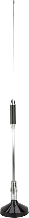 Scosche CB201 Universal Magnetic Mount CB Antenna AM Band with 26" Mast and 10' Cable (Black)