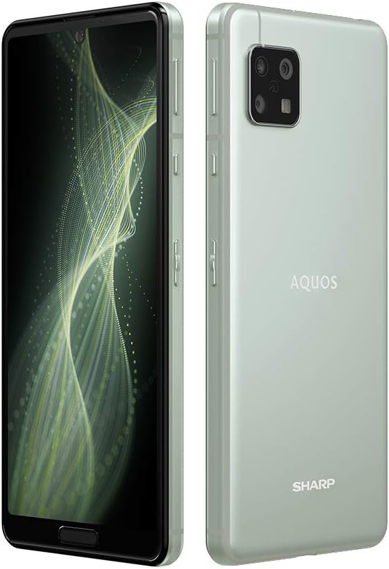 SHARP SIM-Free Smartphone AQUOS sense5G Olive Silver