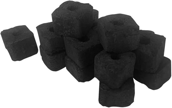balacoo 1bag Charcoal Tablets for BBQ and Camping Fire Charcoal Smoke Outdoor Cooking Grilling and Survival Situations