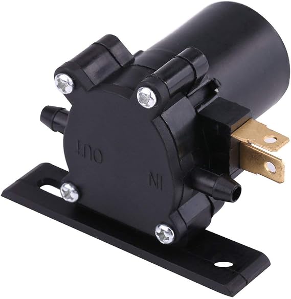 Windshield Washer Motor Pump, Keenso SI-AT23011 12V Universal Windshield Washer Pump for Car Van Bus Truck