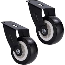 2 PCS Gate Wheel, Gate Wheels for Wooden Gates, Easy to Install, Smooth Rolling, Suitable for Wooden Gates, Sliding Doors, for Home and Garden Gate Maintenance Needs