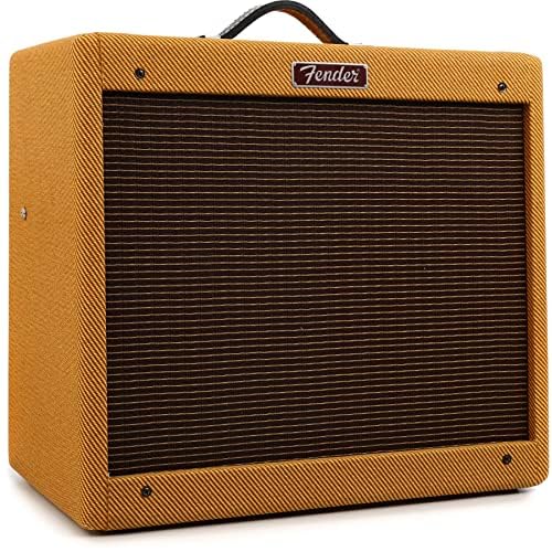 Fender Blues Junior Guitar Amplifier, Lacquered Tweed,