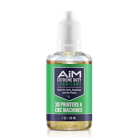 3D Printer Grease - 1 oz - Reduces Friction & Protects Rails & Bearings - Ideal 3D Printer Oil & Lube - CNC Machine Lubricant for Smooth Printing Operation - Made in the USA