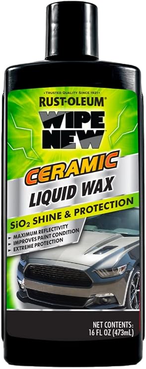 Wipe New Rust-Oleum 381385 Ceramic Liquid Wax, 16 oz