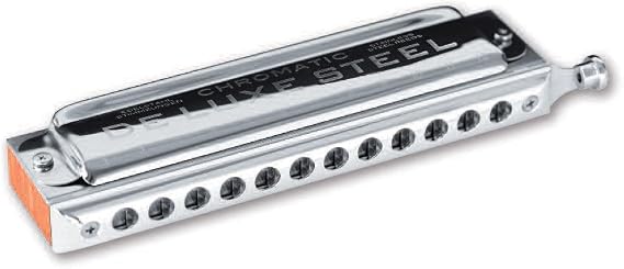 Seydel Harmonica (Chrom DX STL C), multi-coloured