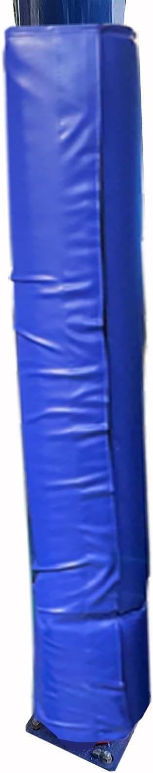 UrbanUp Pole Padding Self Adhesive Wrap Around Pole with Zipper, Padding to Wrap Around Metal Pole, Protective Column Wraps for Porch, Dancing/Flag Pole Cushion(Blue,Dia 6.00" (15.4 cm))