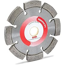 MK Diamond 156048 MK-404DV Crack Chaser 4-Inch Dry Cutting V Segment Diamond Saw Blade with 5/8-Inch Arbor Supreme Grade for Cement or Concrete