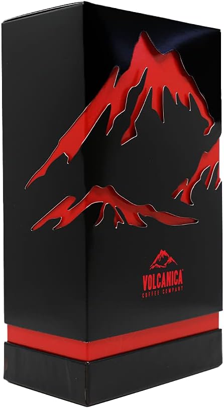 Volcanica Gourmet Coffee コピのluwakコーヒー、持続可能調達、16オンス ホールビーン