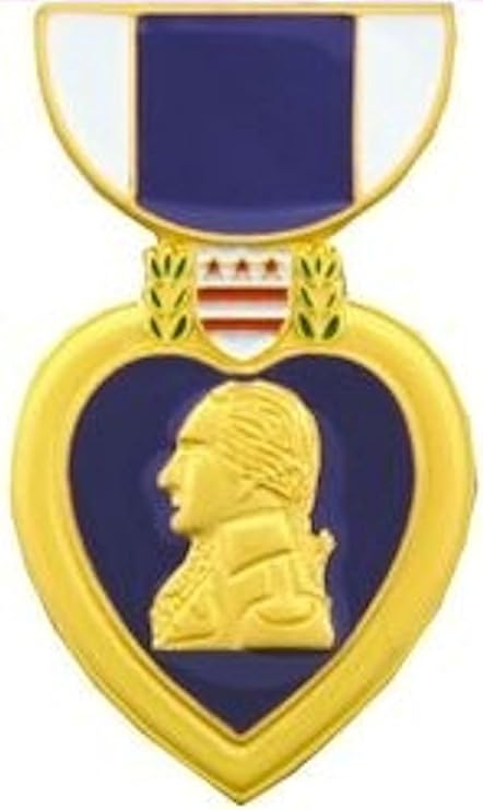 Purple Heart Large Pin