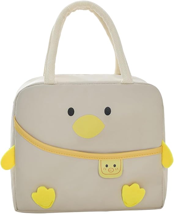 Cute Lunch Box Reusable Lunch Bags for Women Cute Lunchboxes Kawaii Animal Lunch Bag Cooler for Picnic Office Work Travel