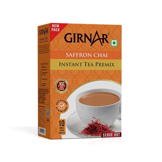 Girnar Instant Saffron Tea Premix 140 g
