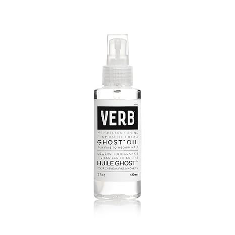 VERB Ghost Weightless Fine Hair Oil | For Styling + Heat Protection