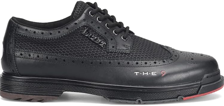 Dexter Mens The 9 WT Bowling Shoes - Black - Wide 9