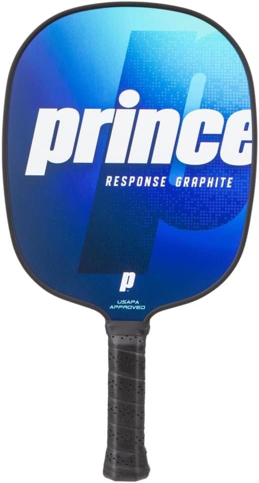 Prince Response Graphite Pickleball Paddle-Blue (Blue)