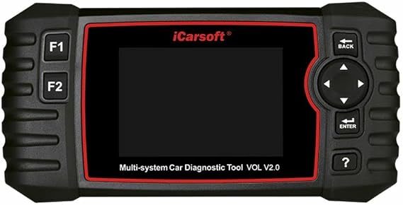 Auto Diagnostic Scanner iCarsoft VOL V2.0 for Volvo/SAAB with ABS Scan,Oil Reset, ABS Bleeding, Injector Coding ect