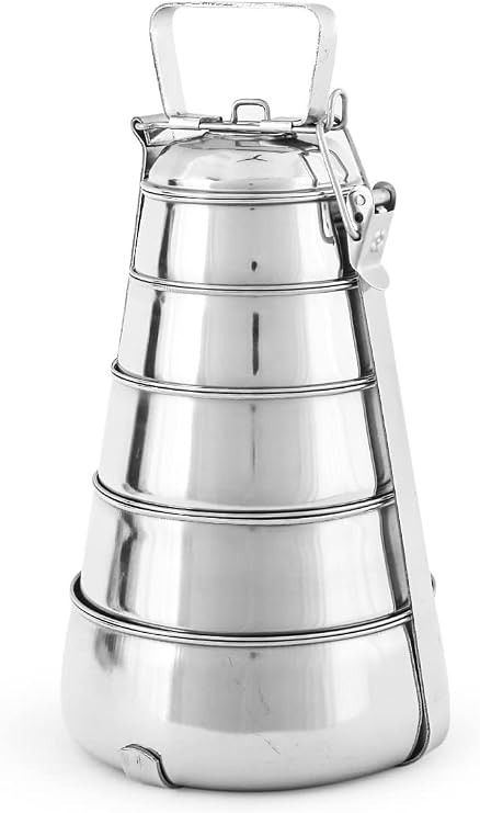 ROYAL SAPPHIRE Pyramid Tiffin Box/Lunch Box (5 Tier)