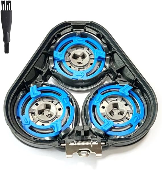 SH50 Replacement Heads Compatible with Philips Series 5000 Shavers(Silver)
