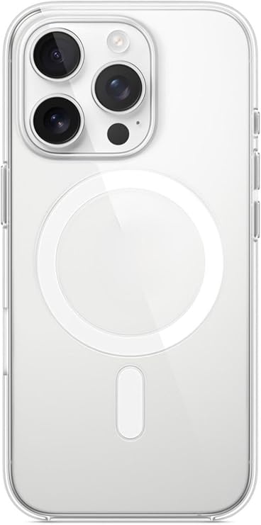 Powerfox iPhone 17 Pro Uyumlu Kristal Şeffaf MagSafe Altı Açık Telefon Kılıfı