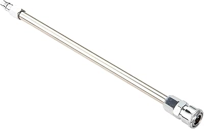 Vac U Lock Reciprocating Saw Attachment, Stainless Steel Self-Locking Connector, Extension Rod for Extended Reach in Reciprocating Machines, Easy to Clean