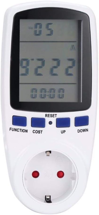 Jammas digital wattmeter electric power watt meter energy voltage EU plug electronic monitor AC Meters 220v electricity consumption New - Standard: EU Plug