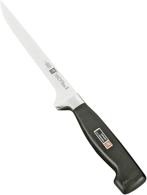 Zwilling Four Star Fileto Bıçağı, Paslanmaz Çelik, Siyah
