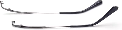 QYAJS 1 Pair Metal Frame Arms Rimless Glasses Legs Glasses Replacement Temple Eyewear Frame Temple