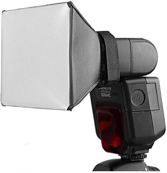 T&Y FOTO Tianya - Tepe Kafa Flash Flaşları Için 10X13CM Softbox Yumuşatıcı Diffuser - Canon Nikon Sony Fujifilm Godox Yongnuo vb.