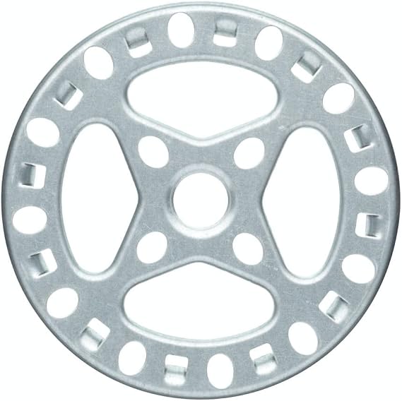 KitchenCraft Gas Ring Reducer Trivet, Galvanised Iron, 12 cm, Silver
