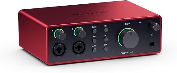 Focusrite / Scarlett 4i4 gen4 4In/4Out USB Audio Interface