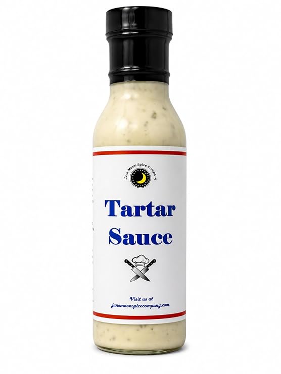 Premium | Tartar Sauce | Creamy Seafood Dip & Sandwich Spread | Creamy, tangy tartar sauce for fried fish, shrimp, crab cakes, fish tacos, sandwiches, fries, dipping, and spreading.