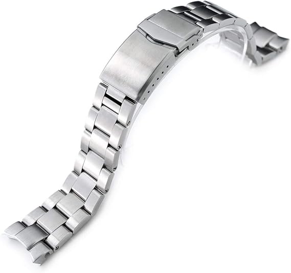 MiLTAT 20mm Super-O Boyer Watch Band compatible with Seiko Alpinist SARB017 SPB155 SBEJ005 Hamilton Khaki H70455733