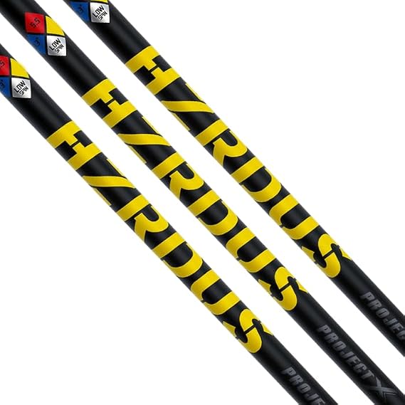 TRUE TEMPER Project X HZRDUS Yellow 76g 5.5 Regular Flex Driver Shaft (Choose Compatible Adaptors)