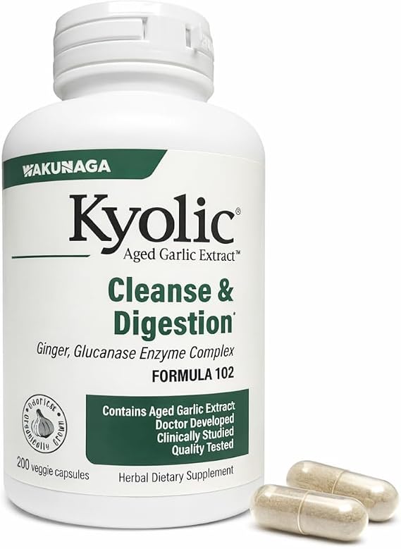 Kyolic #102 Garlic W/Enzyme Veg 200 Cap