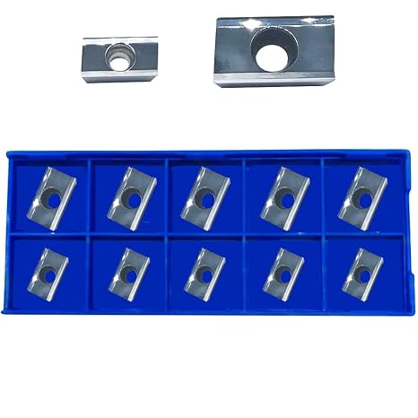 TCMT CCMT MGMN APKT APGT Inserts Grooving Turning Milling Carbide Inserts Indexable Turning Tool Holders Metal Lather Tools (10pcs milling Inserts)