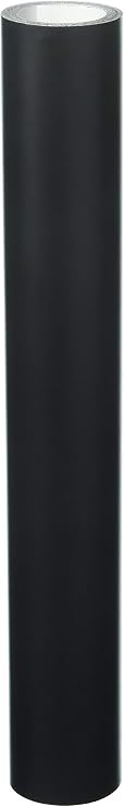 ORACAL 651 Vinyl Roll Permanent Matte Black Adhesive Vinyl for Crafting, Stickers & Decals (12" x 10ft)