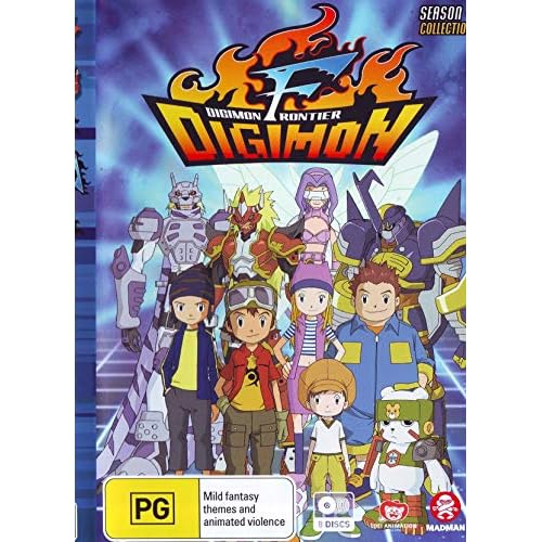 Digimon Frontier: Season 4 Collection - 8-DVD Boxset ( Dejimon furontia ) [ NON-USA FORMAT, PAL, Reg.4 Import - Australia ]