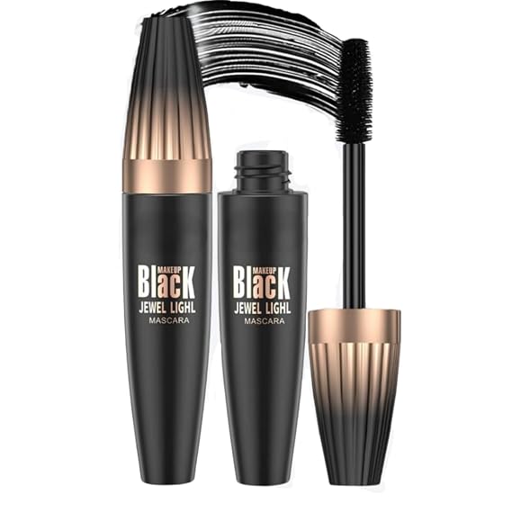 Amazing Lashes Mascara 4D Silk Fiber Lash Mascara, Black, For Older Women 60 PlusMascara Black Volume and Length Waterproof