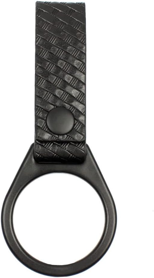 ROCOTACTICAL Police Night Stick Ring Holder, D/C Cell Web Flashlight Holder for Duty Belt, Slide-on Style