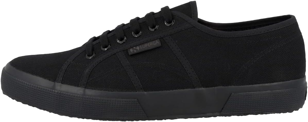 Superga Unisex Cotu Classic Trainers Trainers, Total Black, 6.5 UK