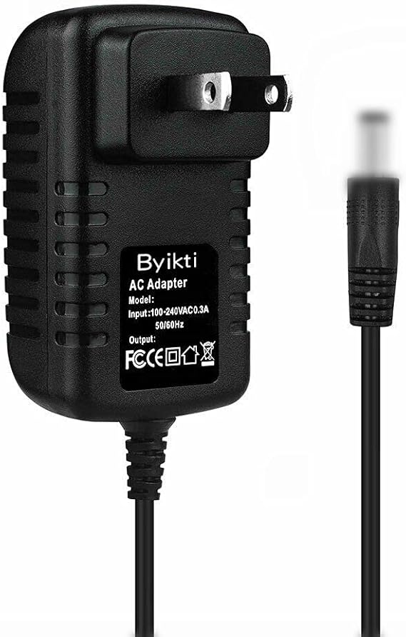 AC/DC Adapter Charger Replacement for Big Mouth Billy Bass Singing Fish Power Supply Cord Cable