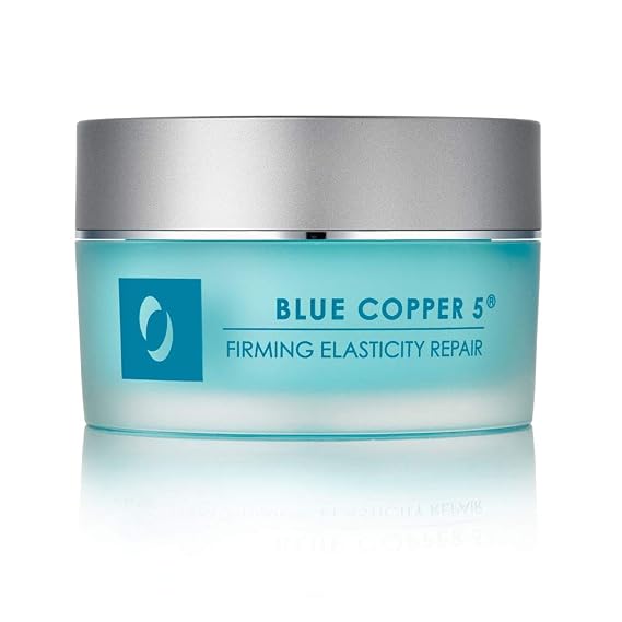Osmotics Blue Copper 5 Firming Elasticity Repair Anti-Aging Cream for Wrinkles, Firmness, and Acne. Visible Results Quickly. Made in the USA