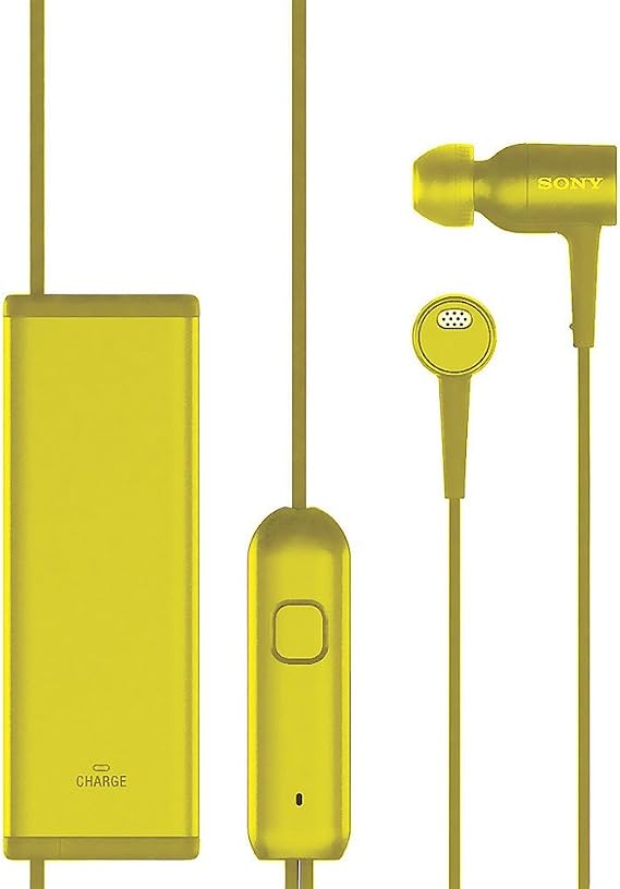 SONY Headphones, in-Ear, Mic - Yellow